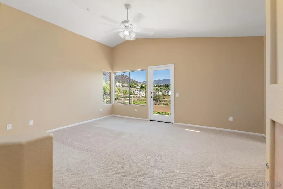 1819 Monarch Ridge Circle El Cajon, CA 92019 - Photo 33 of 60 a view of an empty room with a window