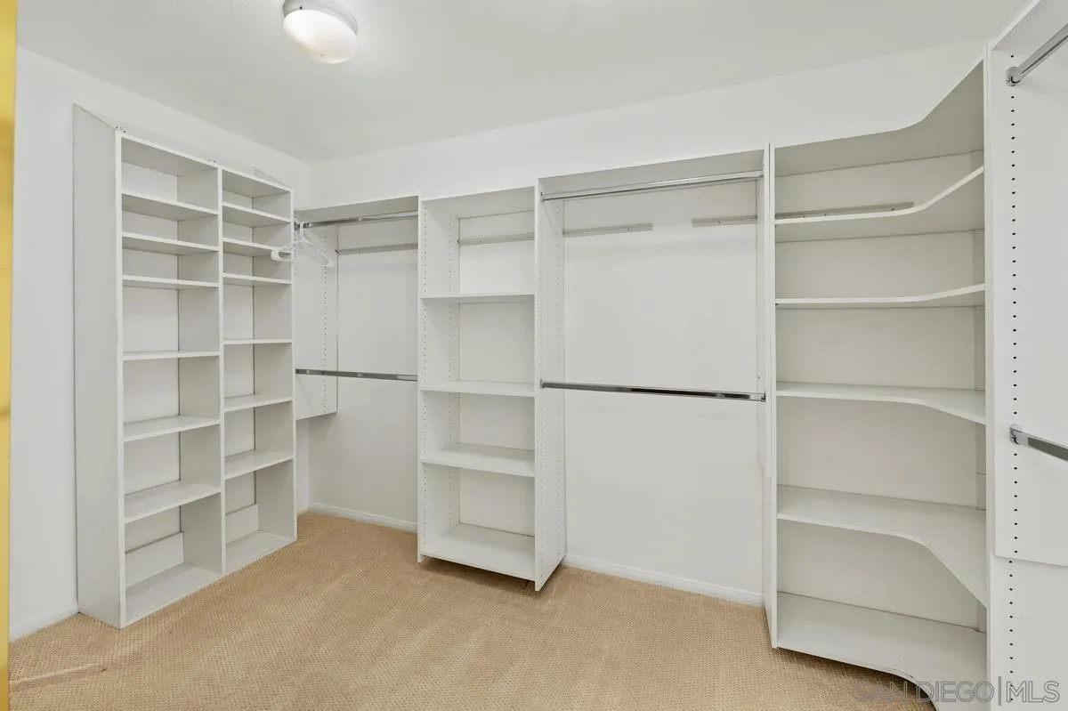 1819 Monarch Ridge Circle El Cajon, CA 92019 - Photo 41 of 60 a view of an empty walk in closet