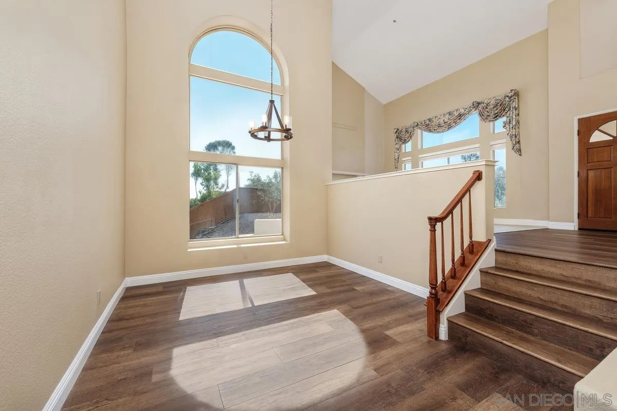 1819 Monarch Ridge Circle El Cajon, CA 92019 - Photo 8 of 60 a view of entryway and hall with wooden floor