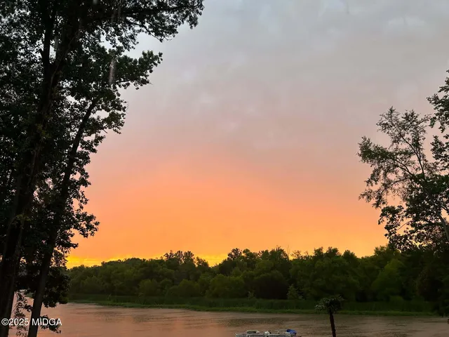 a view of lake with trees
