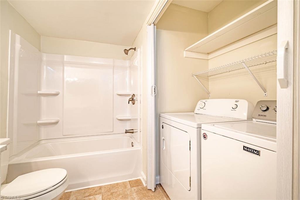 121 Westview Drive, Unit 43 Carrboro, NC 27510 - Photo 14 of 15 bathroom w/laundry closet