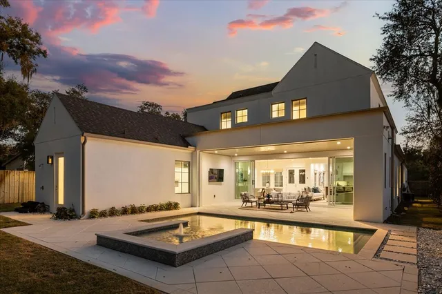 a view of outdoor space and porch