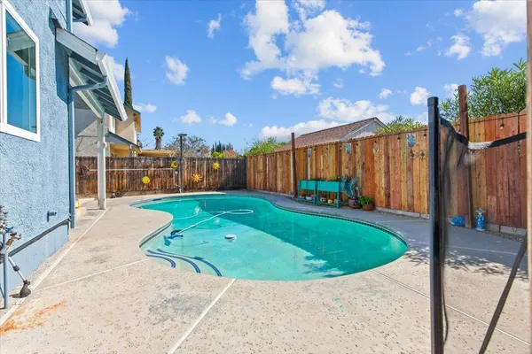 a outdoor living space with patio furniture