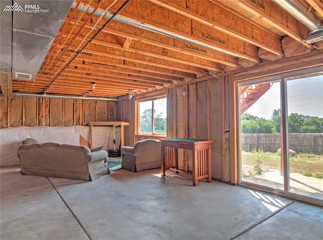7680 Tompkins Road Peyton, CO 80831 - Photo 26 of 30 Full, unfinished walk out basement