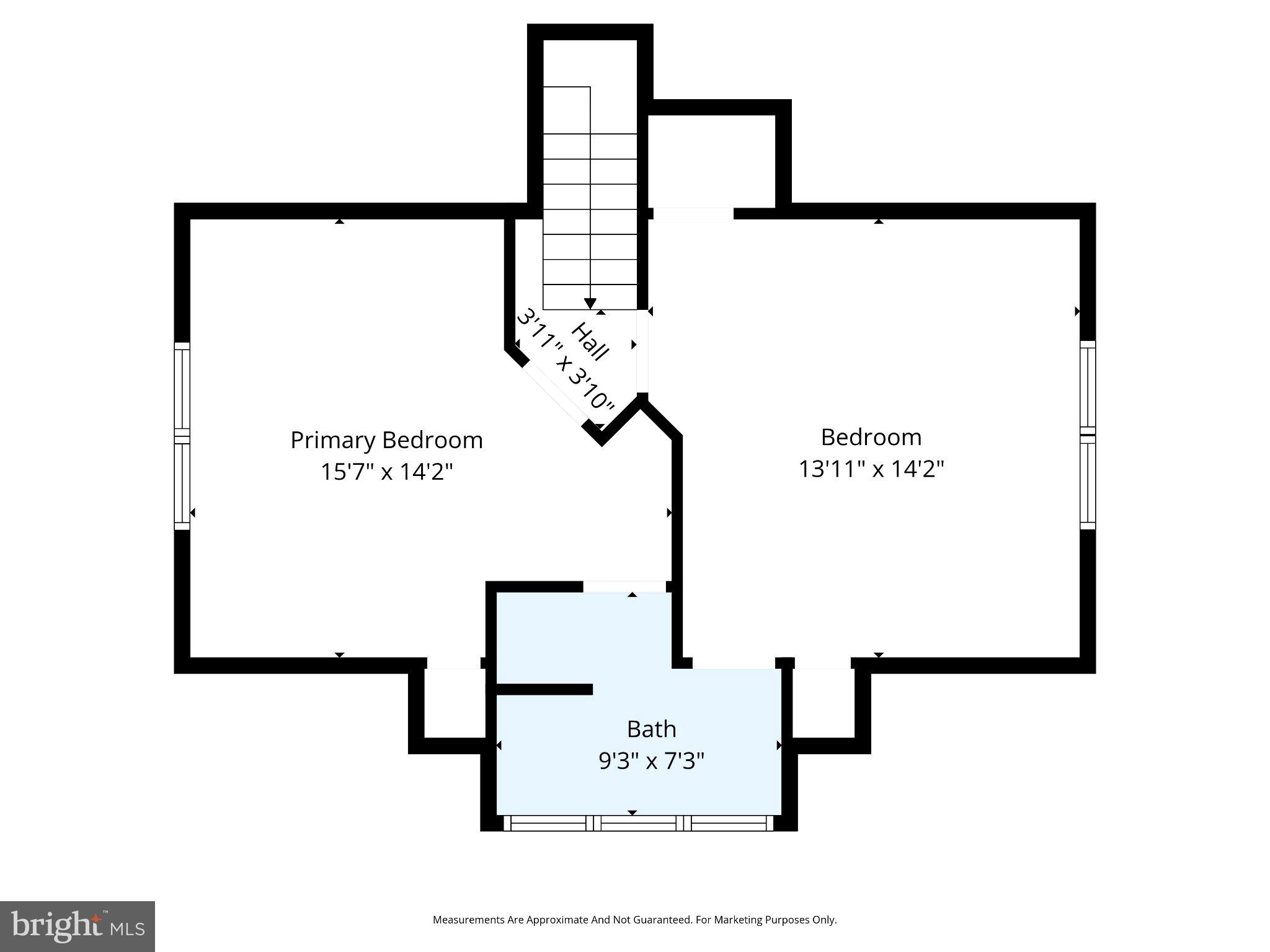 24 Sundown Lane Boston, VA 22713 - Photo 45 of 48 Spacious upper floor layout design.
