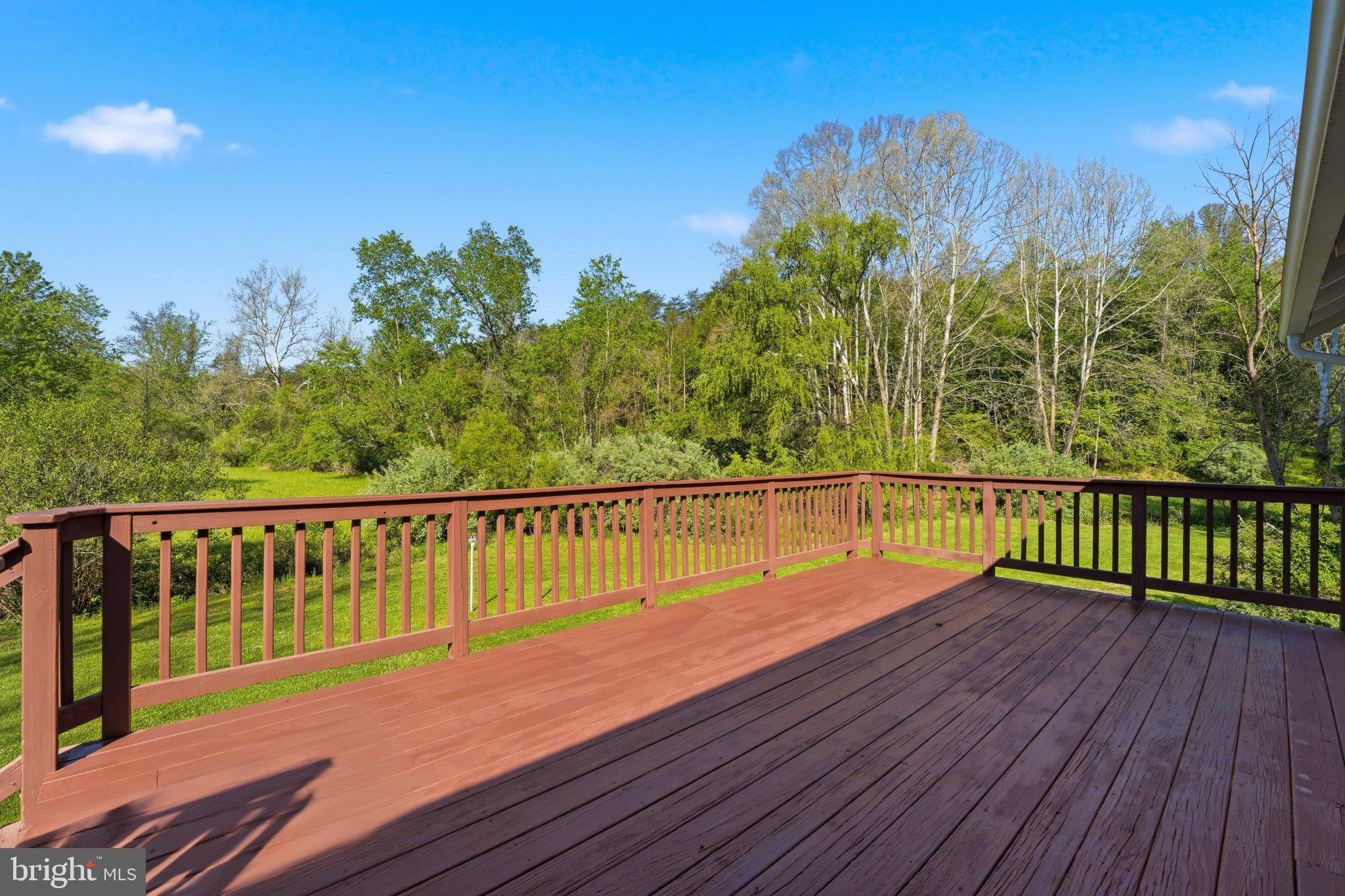 24 Sundown Lane Boston, VA 22713 - Photo 8 of 48 Serene deck overlooking lush greenery.