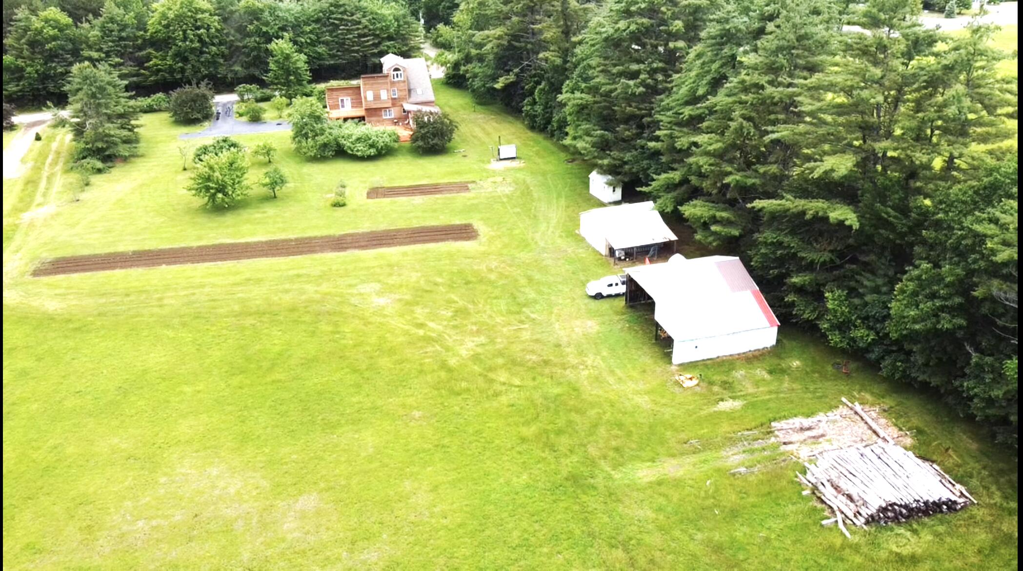 179 Beaver Berry Road Limington, ME 04049 - Photo 47 of 49 Aerial View