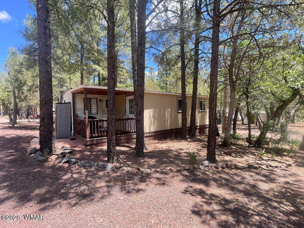 1930 Larson Road, Unit 8 Lakeside, AZ 85929 - Photo 4 of 24 1930 Larson #8 Side with Porch