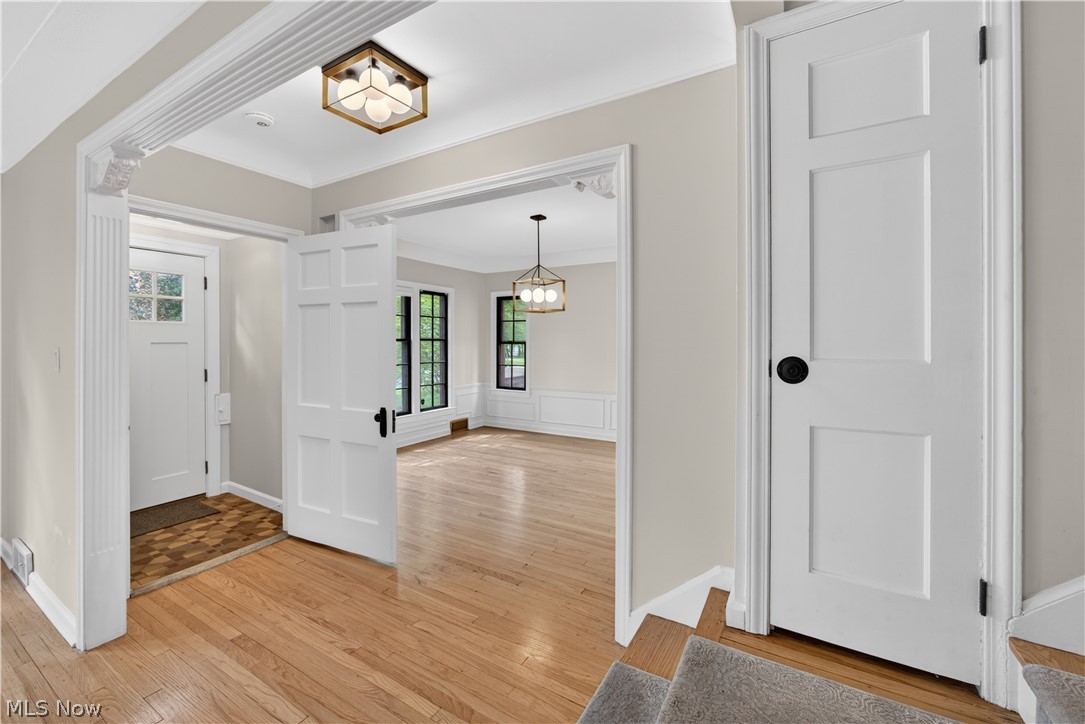 2561 Charney Road Cleveland, OH 44118 - Photo 3 of 47 A view from the Foyer looking towards the Dining Room in the center