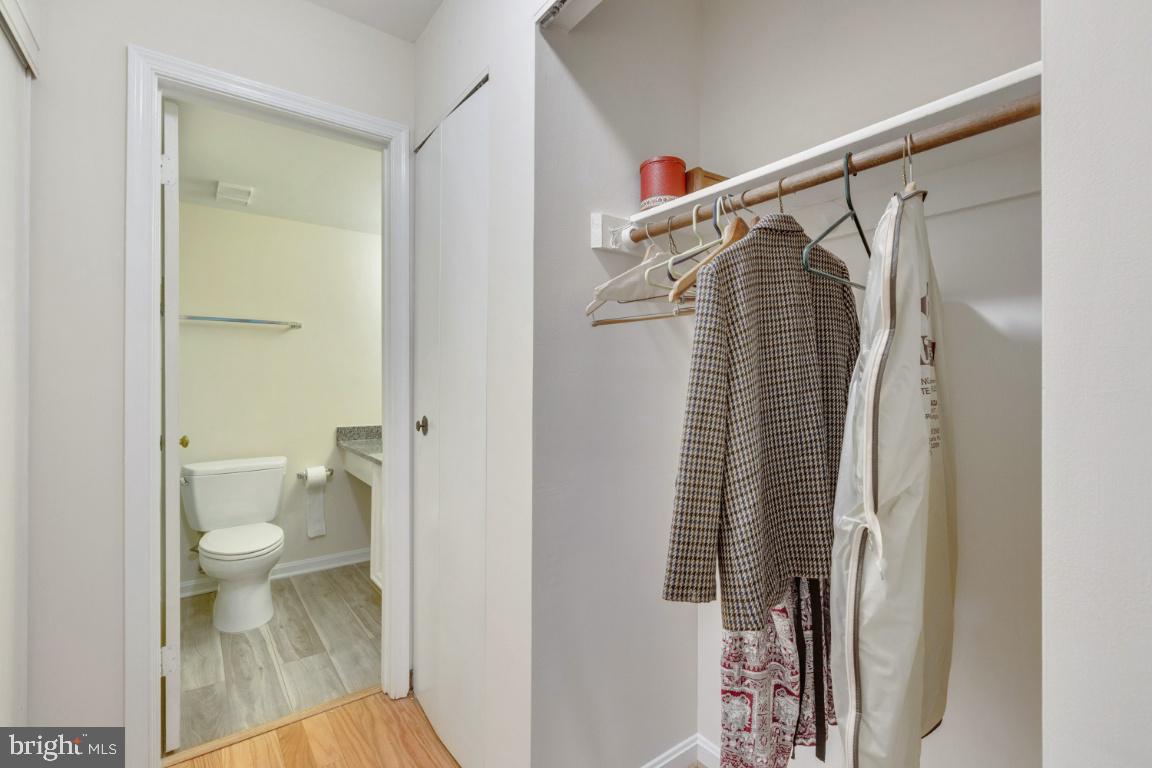 5837 Cove Landing Road, Unit 203 Burke, VA 22015 - Photo 18 of 25 Master bedroom closet to bath