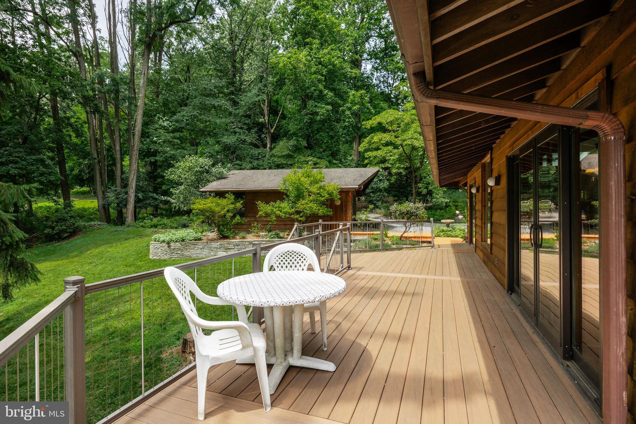 2 Mountain View Lane Phoenixville, PA 19460 - Photo 42 of 55 Wraparound Deck Accessed through LR or Kitchen