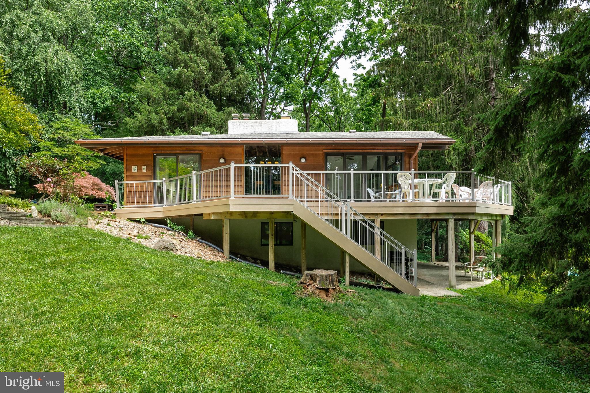 2 Mountain View Lane Phoenixville, PA 19460 - Photo 44 of 55 Classic Mid-Century Modern Hillside Design
