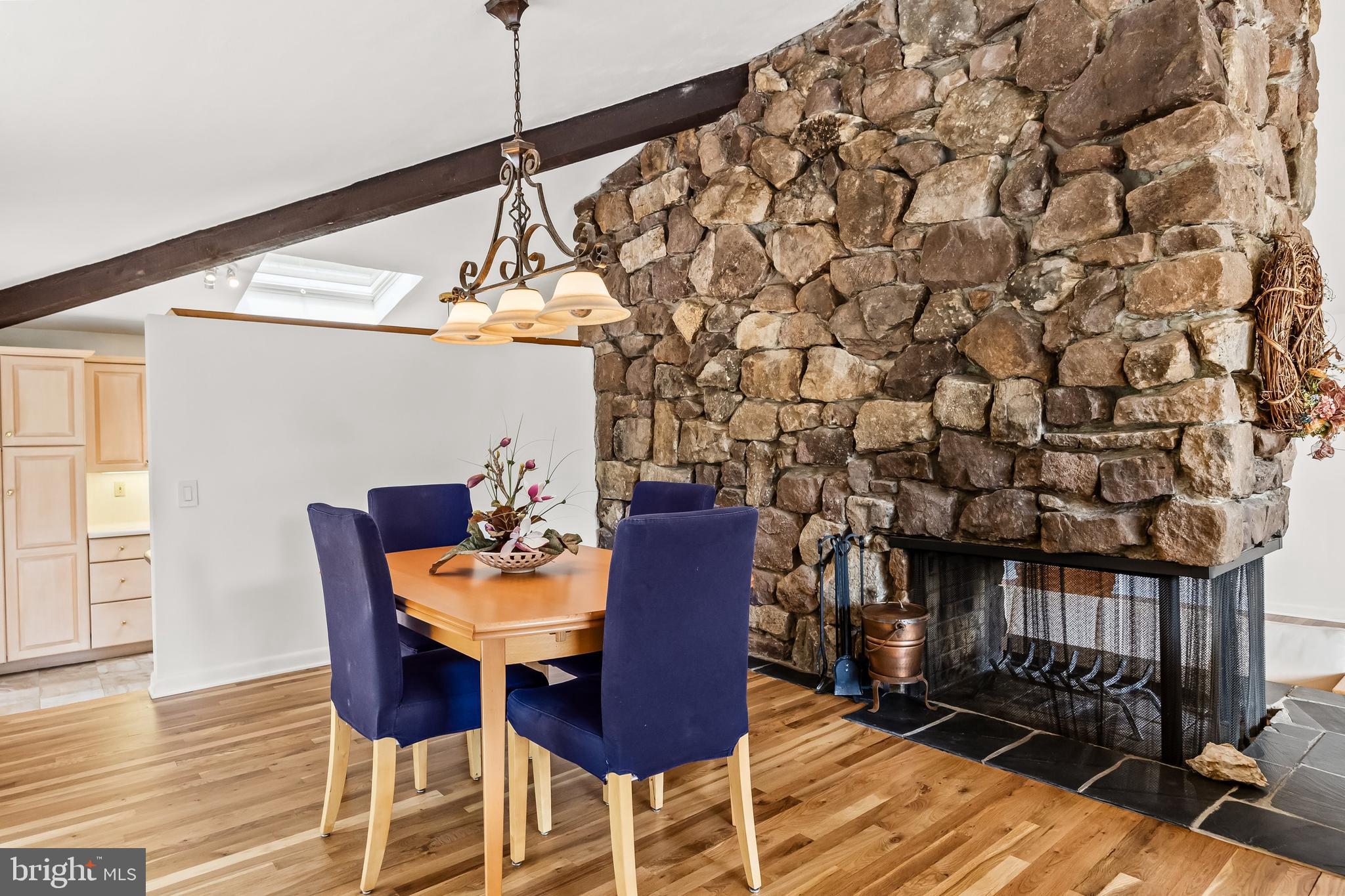 2 Mountain View Lane Phoenixville, PA 19460 - Photo 10 of 55 Raised Dining Room adjacent to Slate Hearth