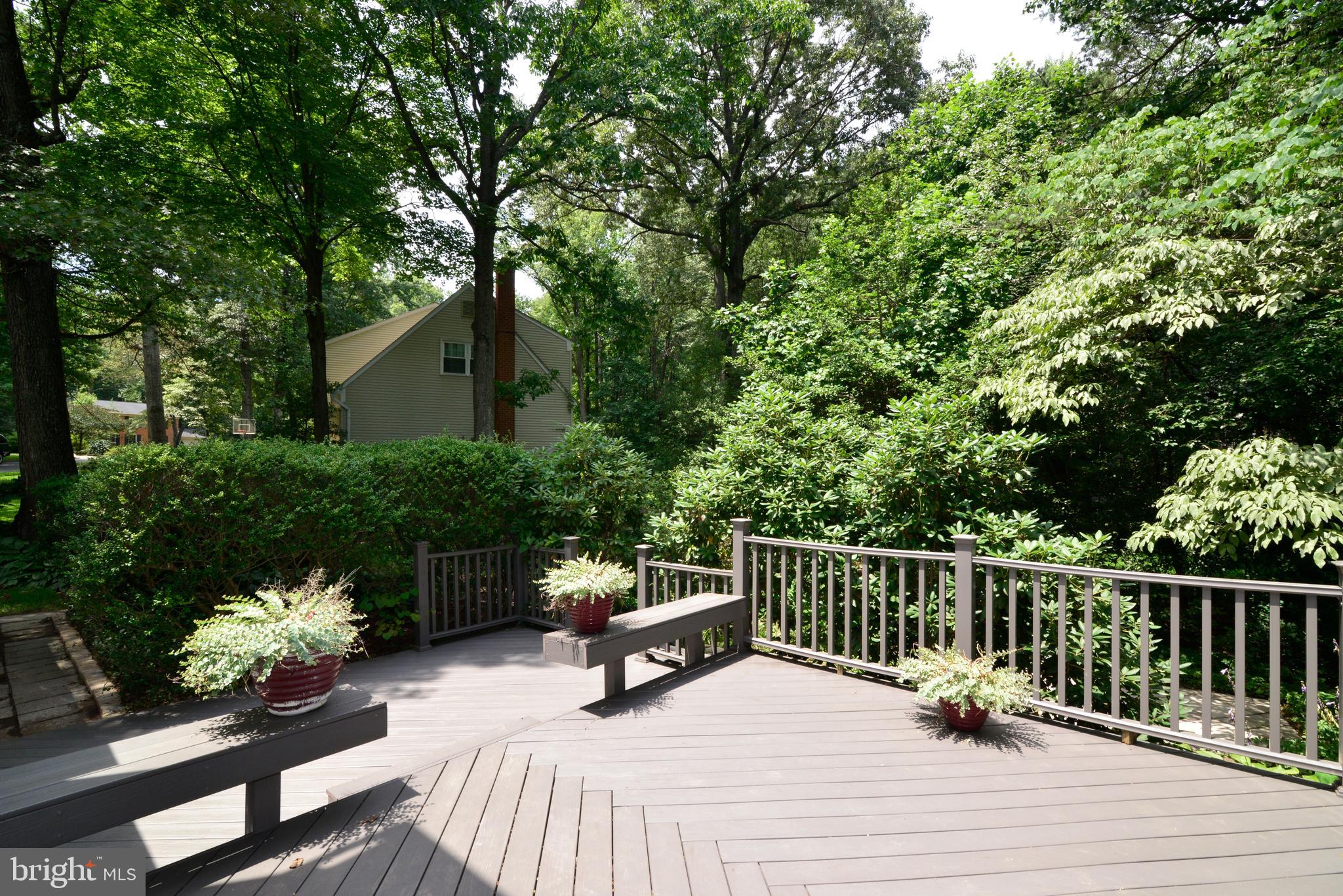 11480 Bingham Terrace Reston, VA 20191 - Photo 21 of 48 The Family Room leads to the two-tiered back deck.