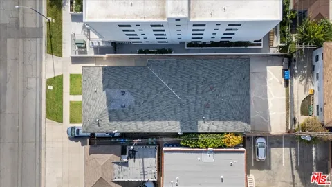 a view of building with outdoor space