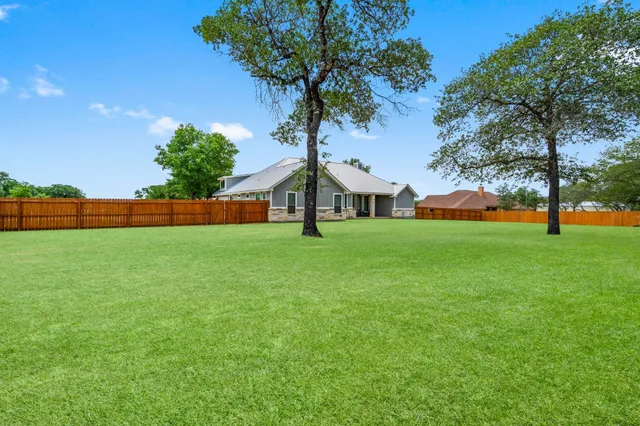 a front view of house with yard