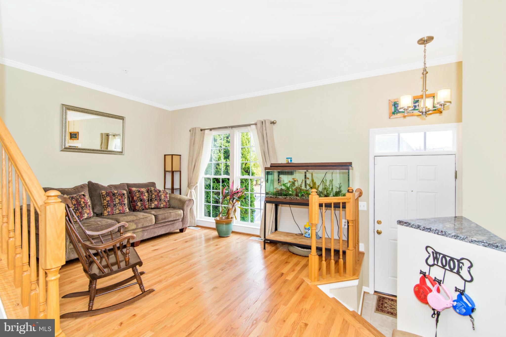 1830 Country Run Way Frederick, MD 21702 - Photo 6 of 30 Living Room with Bright Floor-to-Ceiling Window