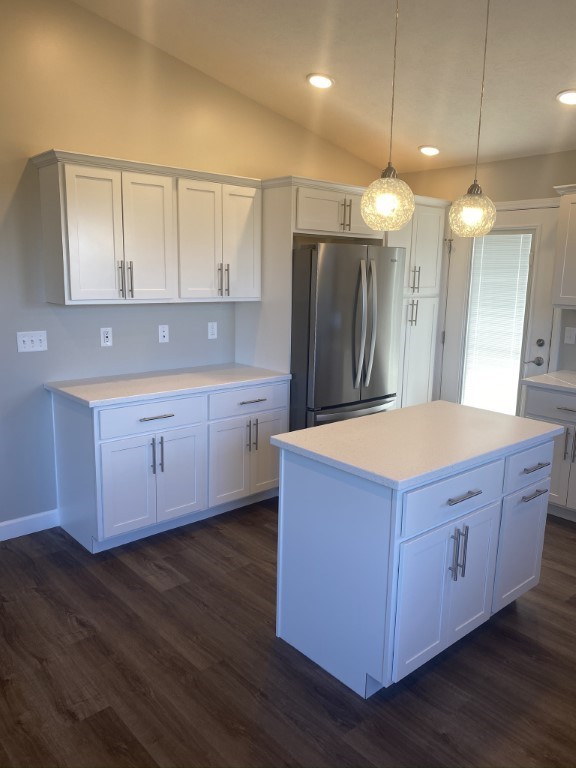 35 Winding Way Bloomington, IL 61705 - Photo 6 of 16 a kitchen with a refrigerator sink and cabinets
