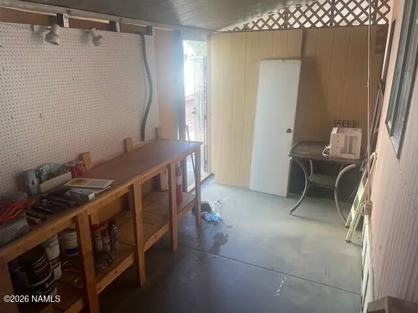 a view of a room with chairs