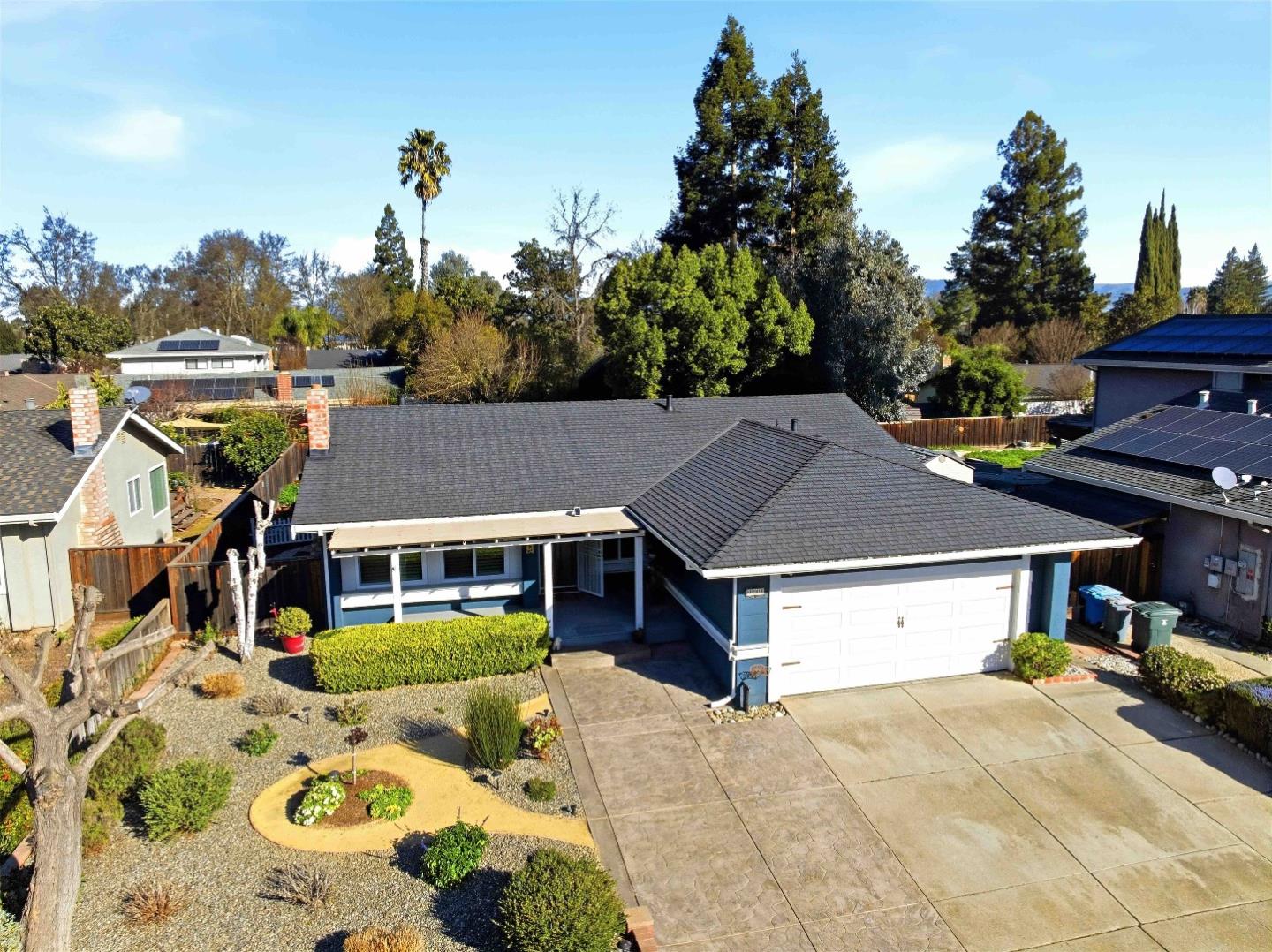 925 Blake Court Gilroy, CA 95020 - Photo 2 of 30 a aerial view of a house with a yard