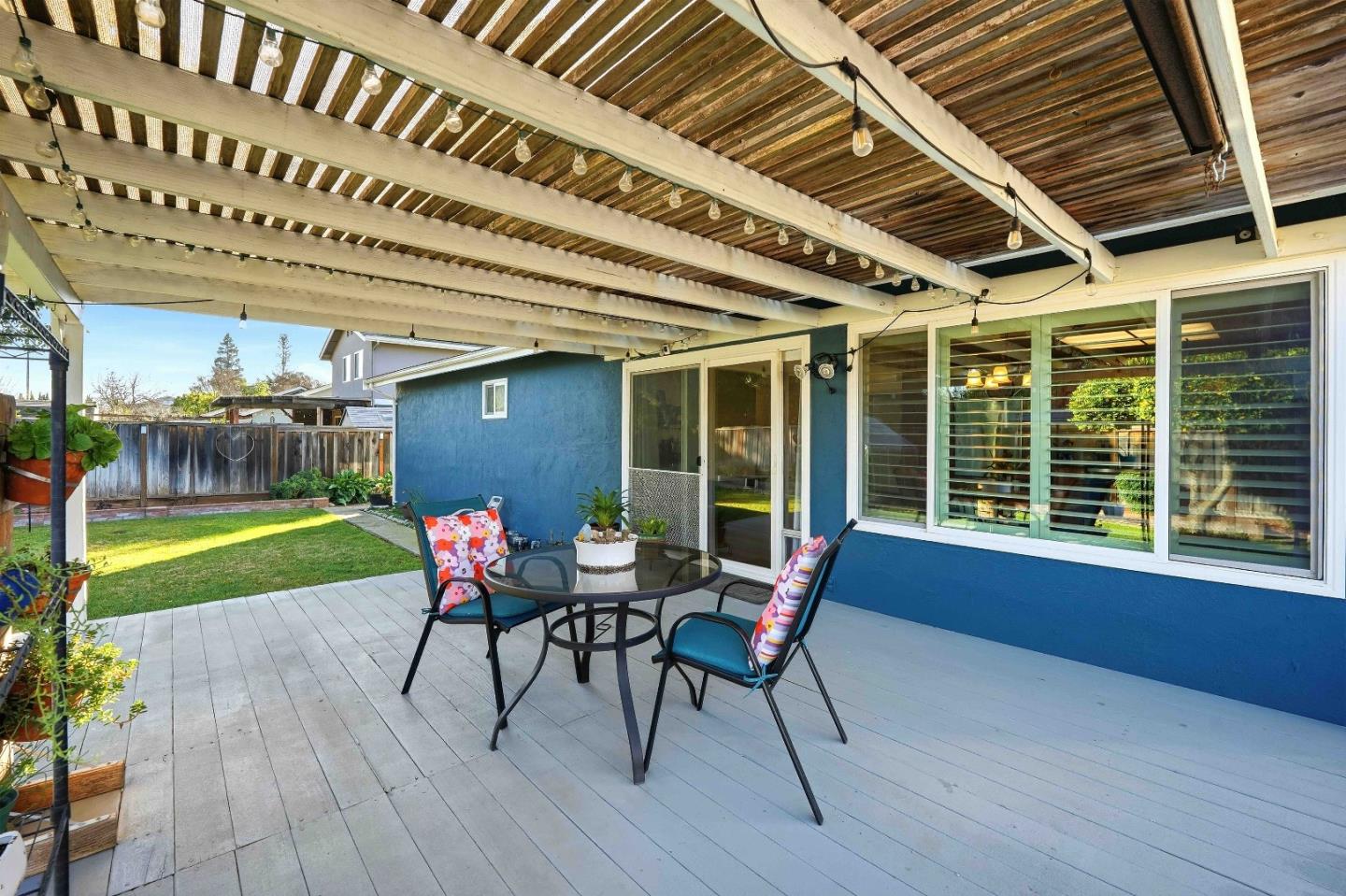 925 Blake Court Gilroy, CA 95020 - Photo 24 of 30 a view of a porch with furniture and garden