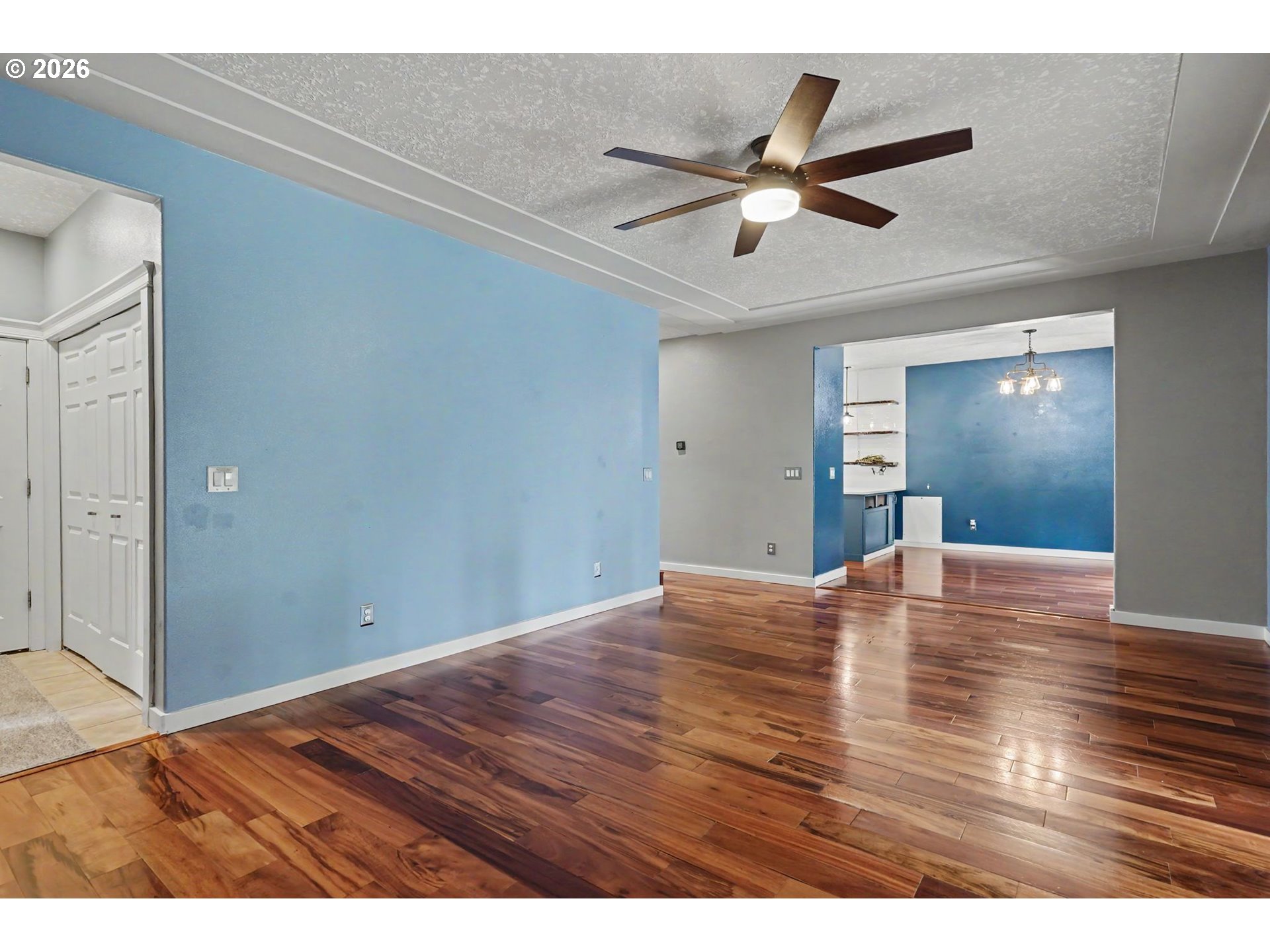 1462 Barnick Road Northeast Keizer, OR 97303 - Photo 12 of 48 a view of empty room with wooden floor