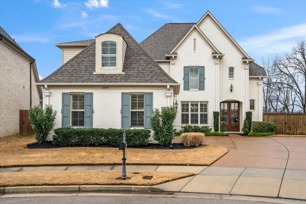 10429 Emmas Circle South Collierville, TN 38017 - Photo 1 of 38 View of front of property with french doors