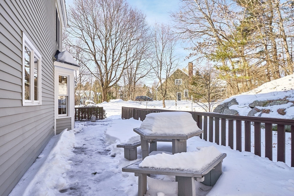 220 Hayden Road Groton, MA 01450 - Photo 33 of 37 a view of a patio with a yard