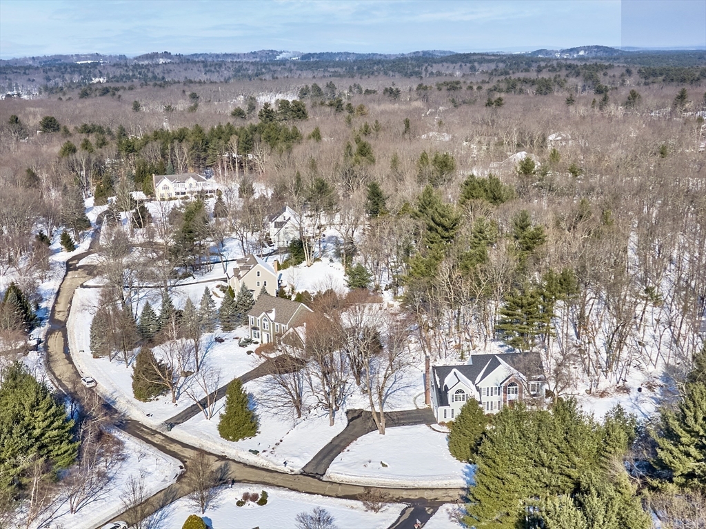 220 Hayden Road Groton, MA 01450 - Photo 35 of 37 an aerial view of residential house and outdoor space
