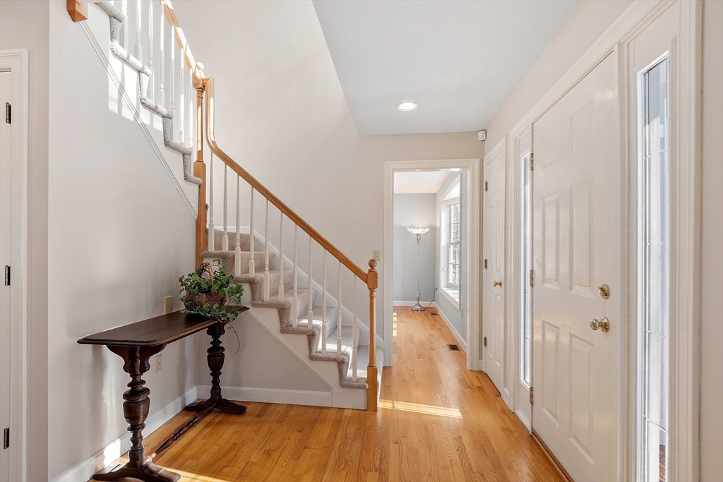 220 Hayden Road Groton, MA 01450 - Photo 5 of 37 a view of entryway with wooden floor