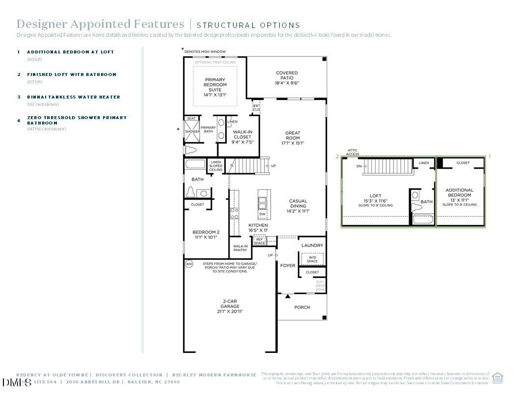 2016 Abbeyhill Drive, Unit 104 Raleigh, NC 27610 - Photo 20 of 20 Floor Plan