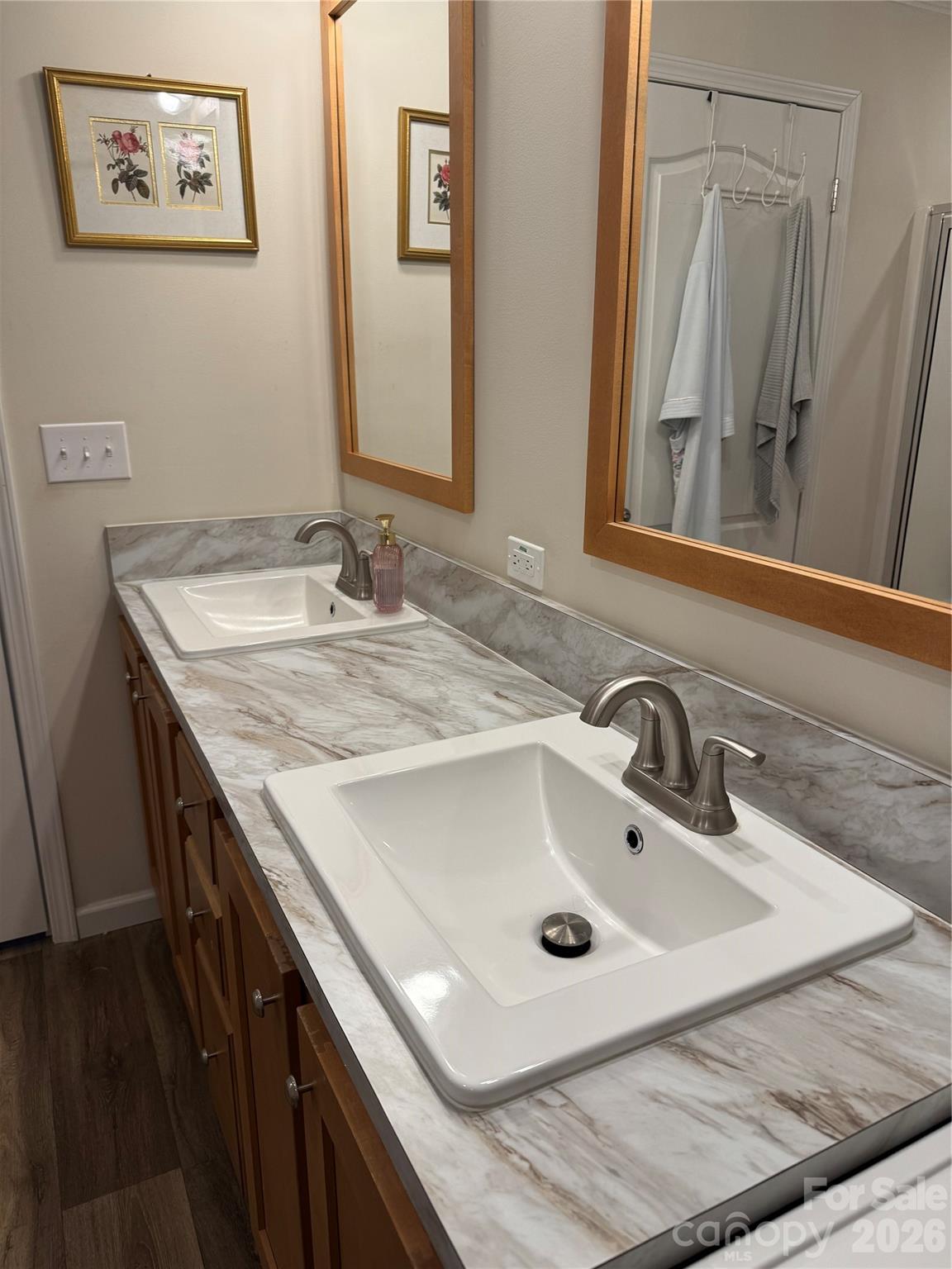 4958 Grapevine Road Marshall, NC 28753 - Photo 35 of 43 a bathroom with a sink and a mirror