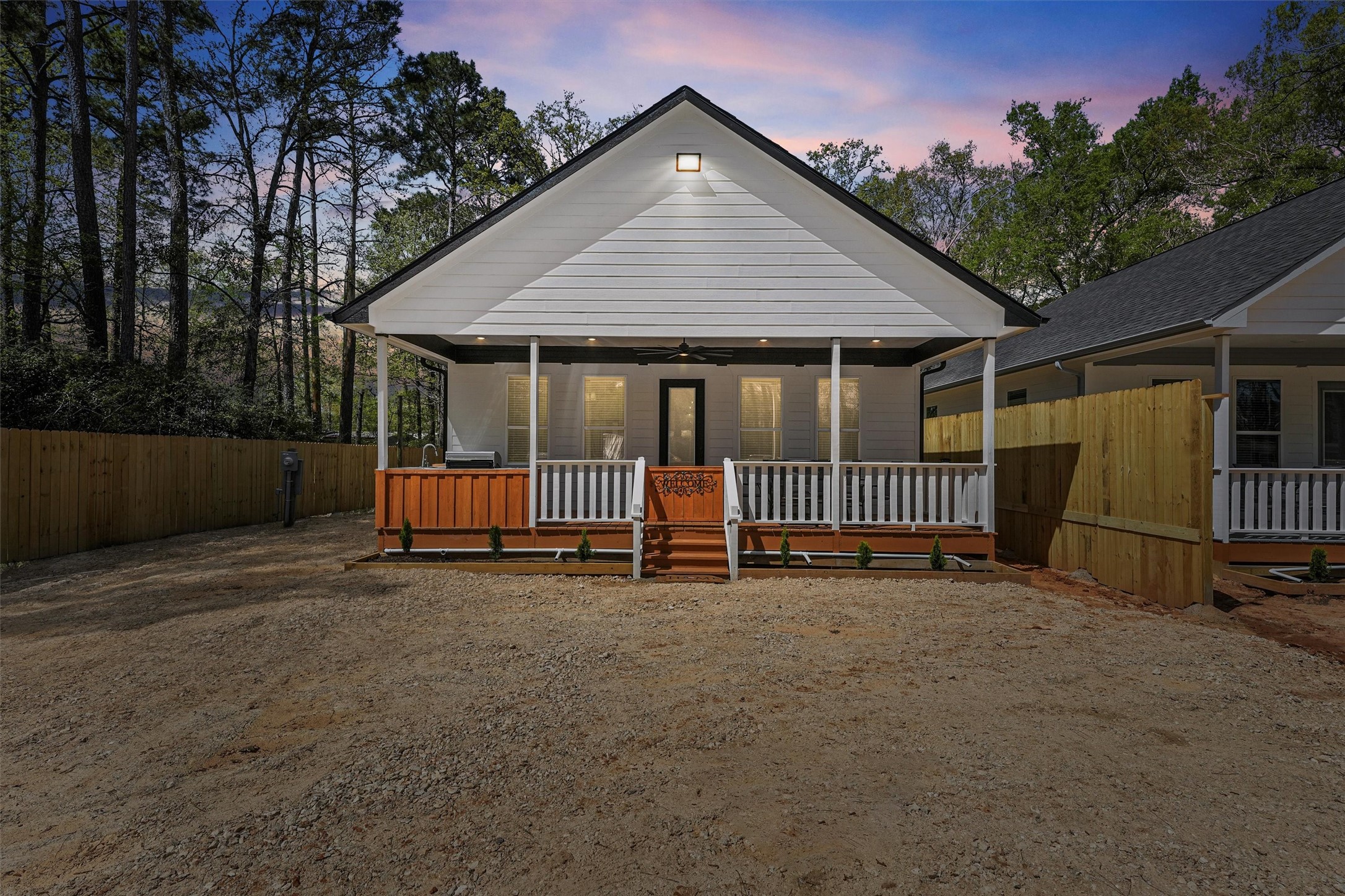 210 Canary Street Point Blank, TX 77364 - Photo 4 of 24 front view of a house with a yard