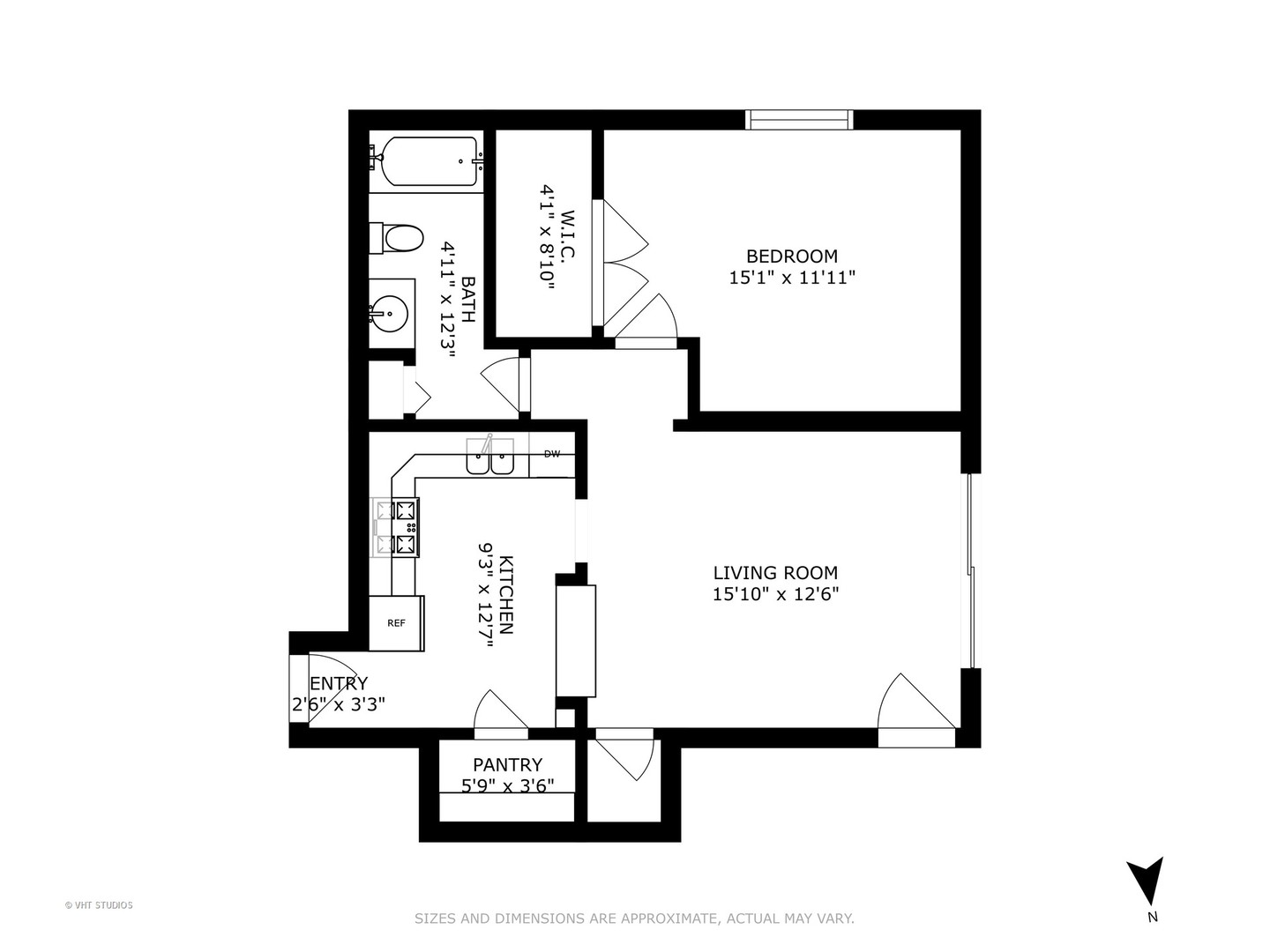 115 East Dundee Road, Unit 1S Wheeling, IL 60090 - Photo 9 of 9 a picture of a bench in front of a wall
