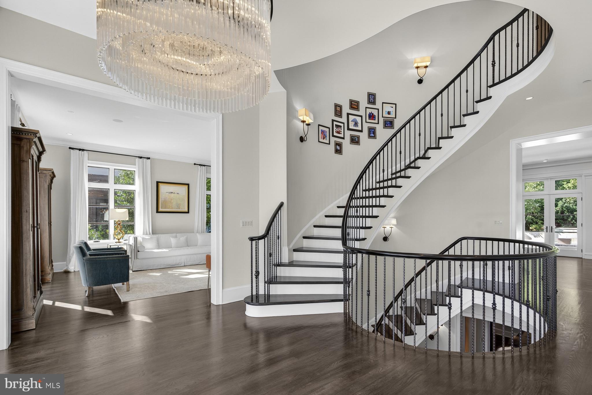 2107 Foxhall Road Northwest Washington, DC 20007 - Photo 44 of 64 Stairs on Level 2 view of Formal Living Room