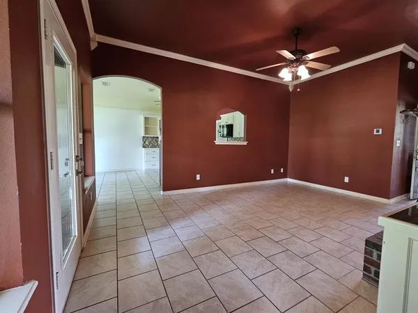 a view of empty room