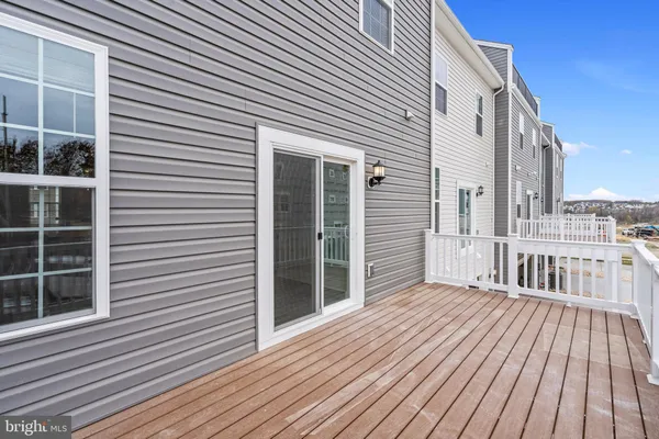 a view of a house with a deck