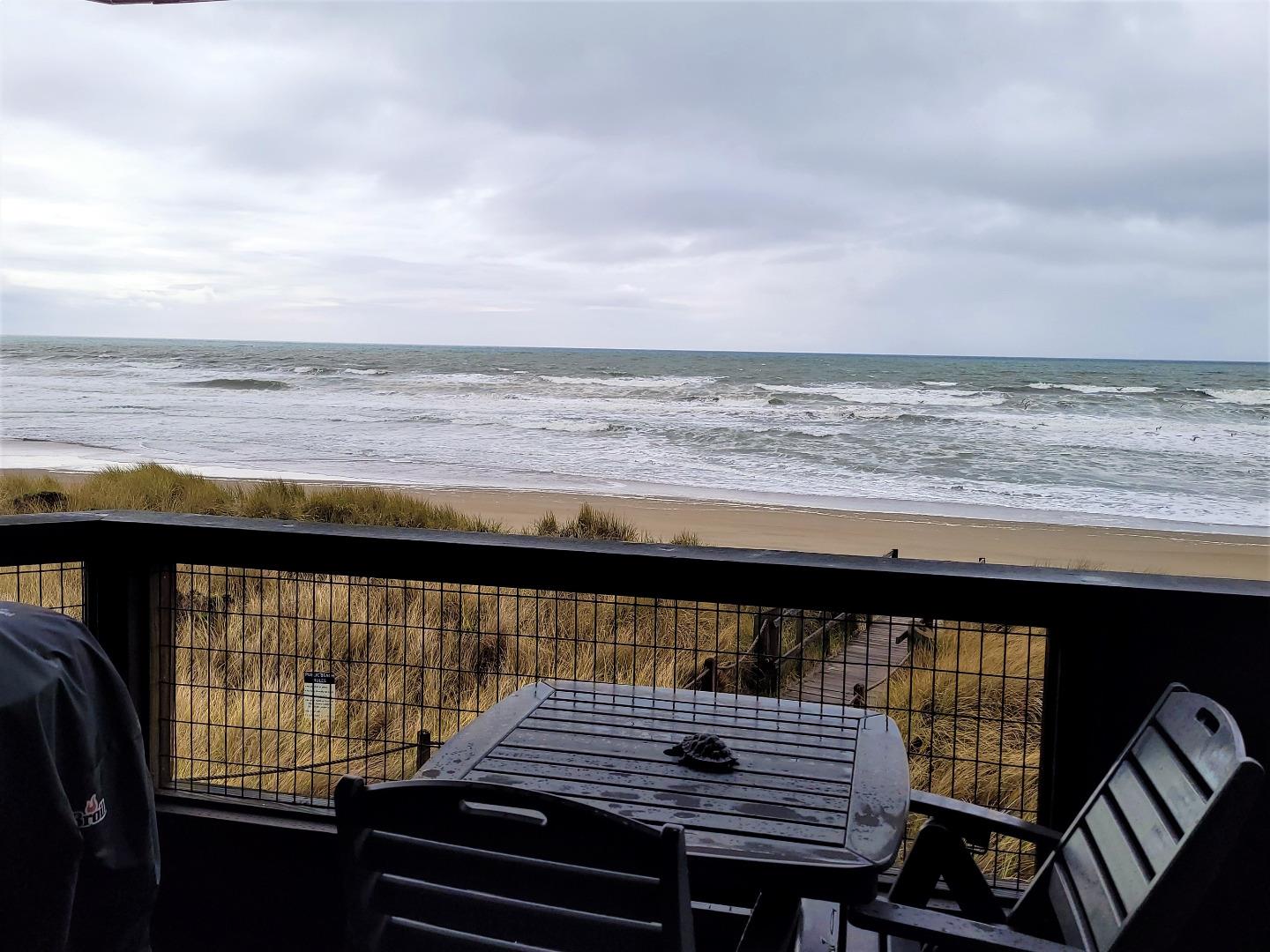 101 Shell Road, Unit 84 Watsonville, CA 95076 - Photo 33 of 40 a view of a roof deck with wooden floor and fence