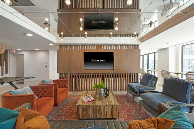 a outdoor living space with furniture