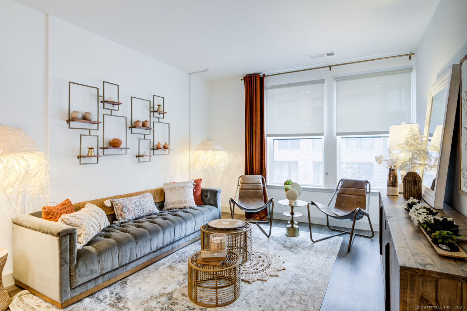 630 Chapel Street, Unit 2BMODEL New Haven, CT 06510 - Photo 35 of 40 a living room with furniture and large windows