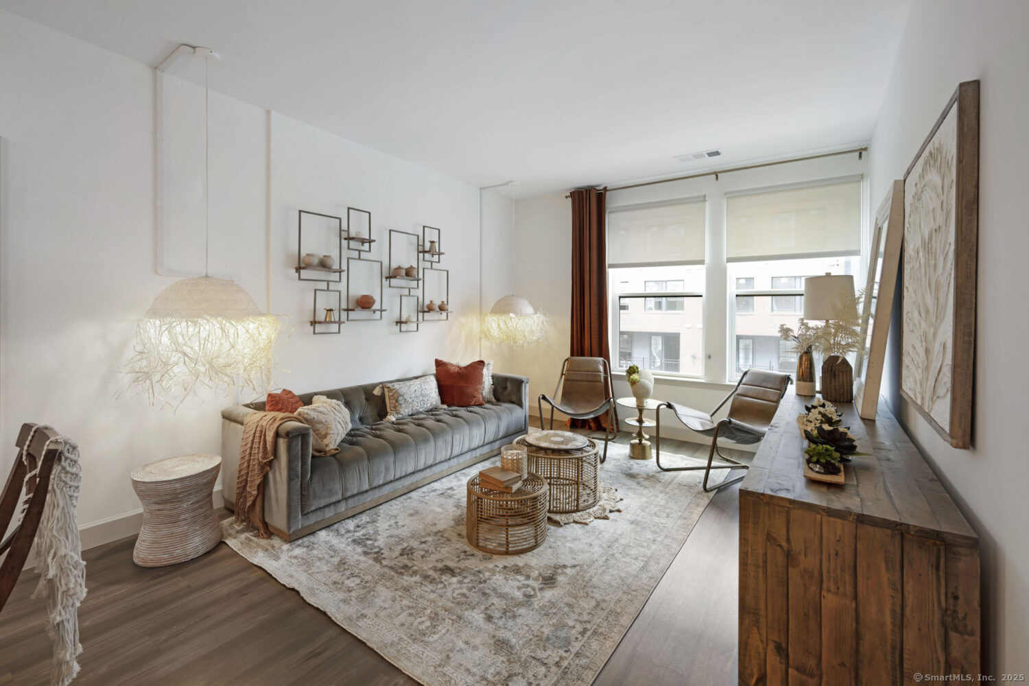 630 Chapel Street, Unit 2BMODEL New Haven, CT 06510 - Photo 36 of 40 a living room with furniture and a large window