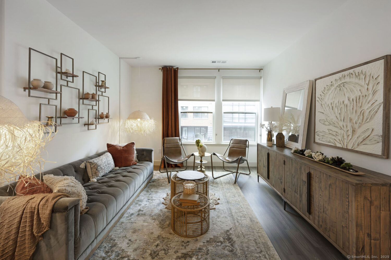 630 Chapel Street, Unit 2BMODEL New Haven, CT 06510 - Photo 37 of 40 a living room with furniture and a large window