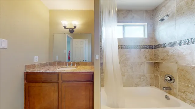 a close view of closet