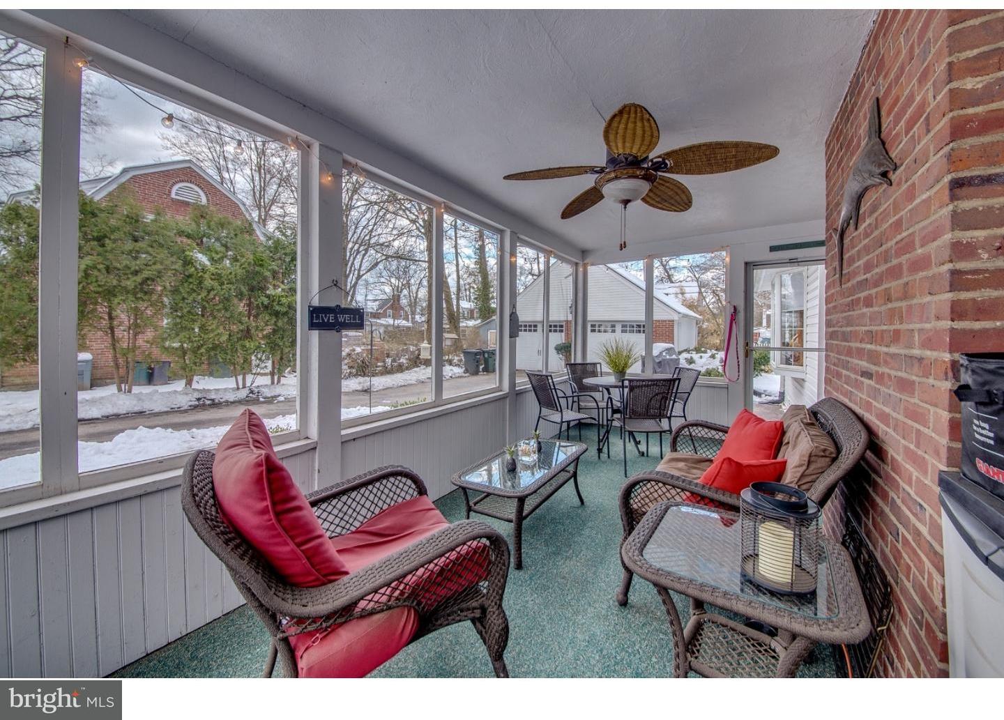 403 Golfview Road Wallingford, PA 19086 - Photo 22 of 25 Enclosed Porch