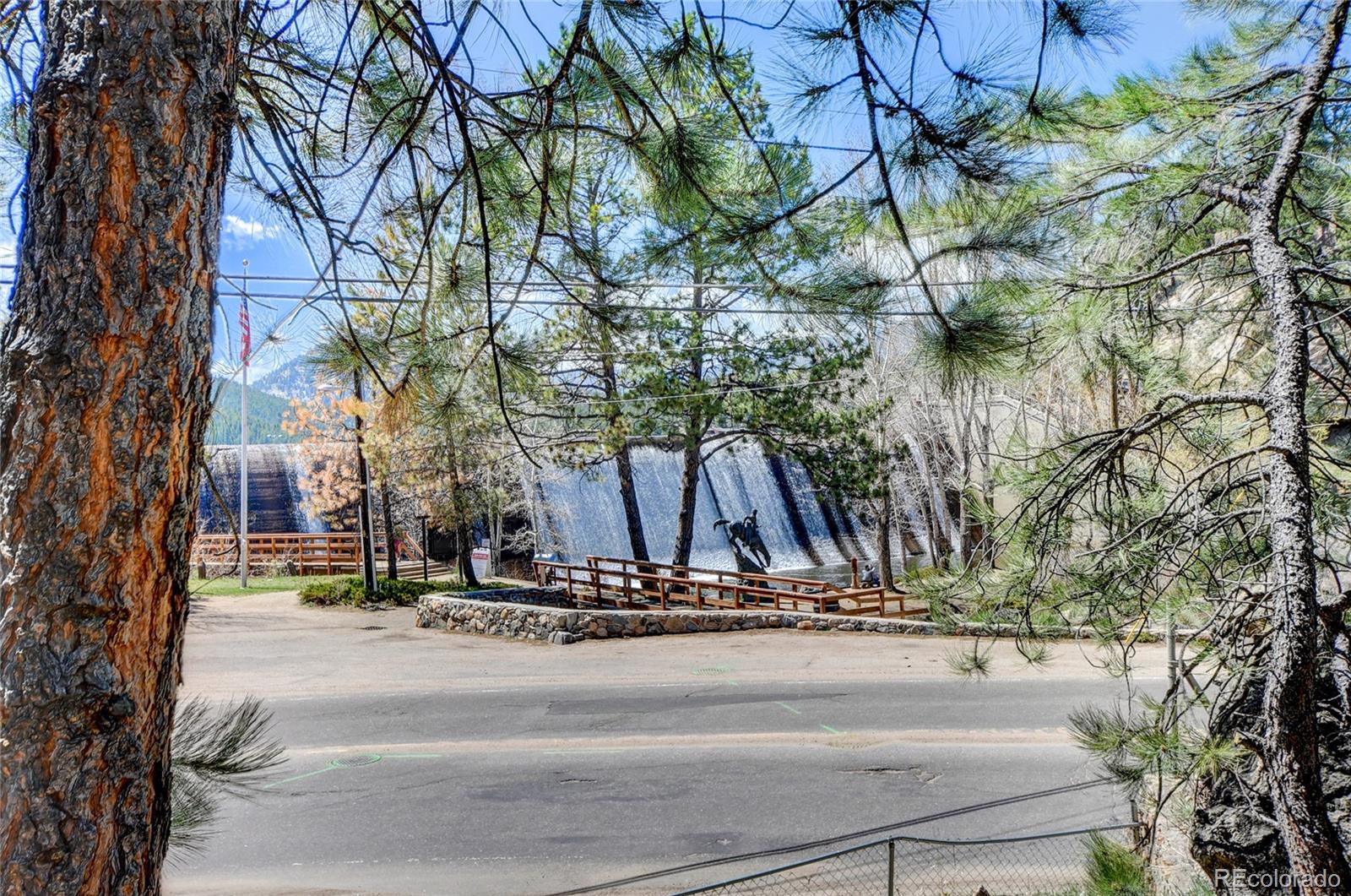 4690 Highway 73 Evergreen Co 80439 Evergreen, CO 80439 - Photo 20 of 34 a view of road with large trees