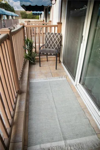 a view of outdoor space and deck