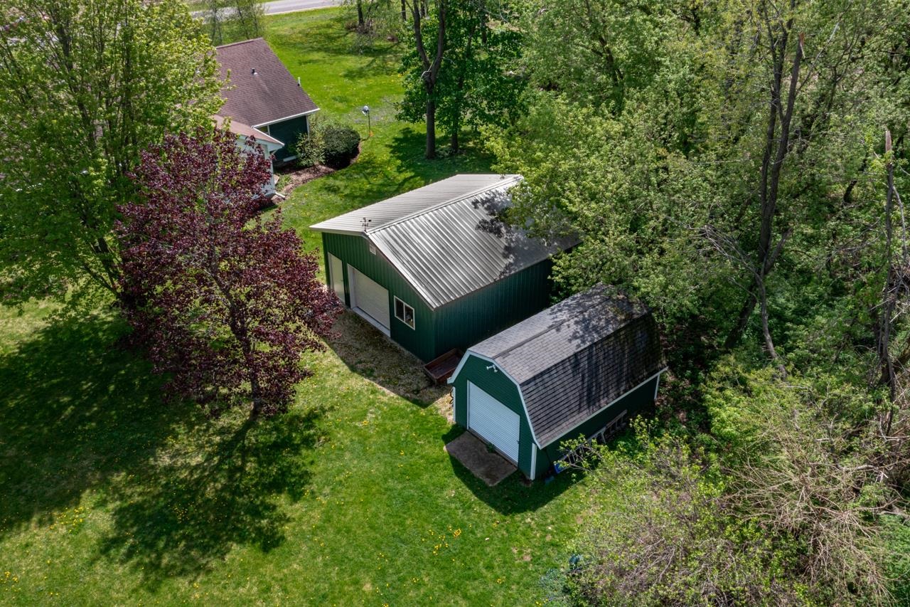 3013 Pagles Road Harvard, IL 60033 - Photo 30 of 35 an aerial view of a house with a yard