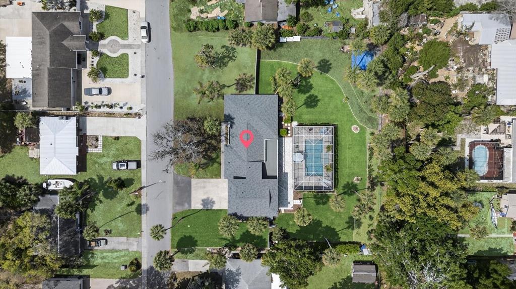 5539 Delaware Avenue New Port Richey, FL 34652 - Photo 6 of 95 an aerial view of a house with outdoor space and street view