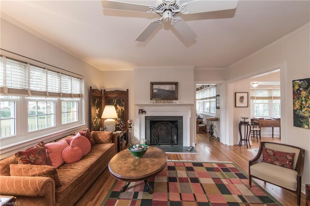 125 Jackson Road Mount Airy, NC 27030 - Photo 2 of 28 Living opens to the dining.