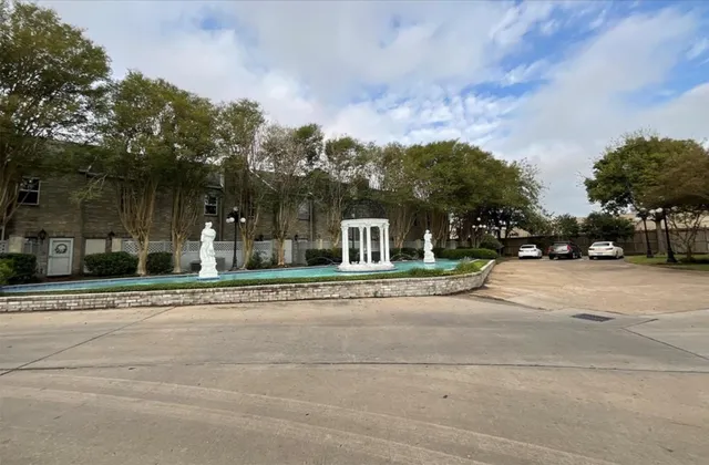 front view of a house with a street